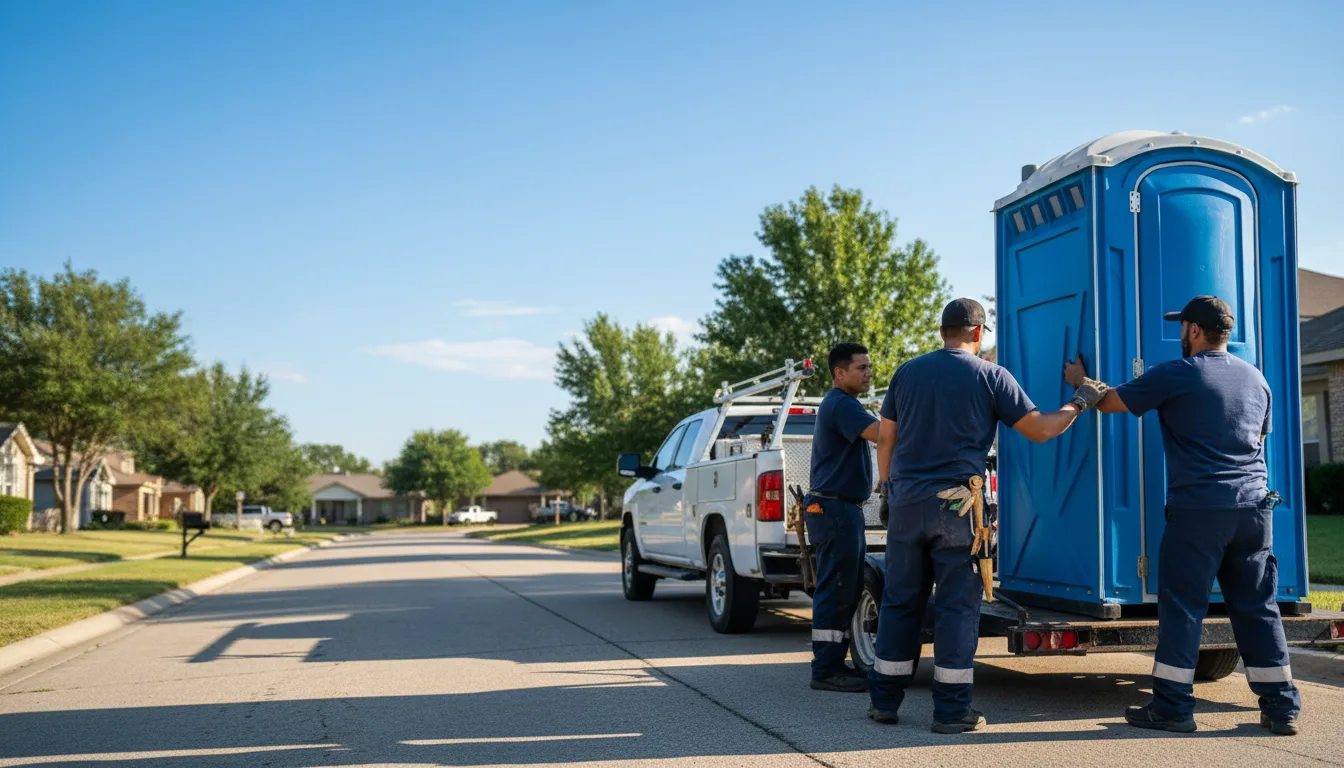 Portable Toilet Rental in Bonham, TX near me